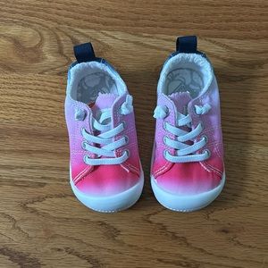 Tie dye roxy toddler sneaker